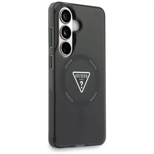GUESS tok SAMSUNG S26 GUHMS26SHGTMLCGK (Magnetic IML Gradient Triangle) Fekete