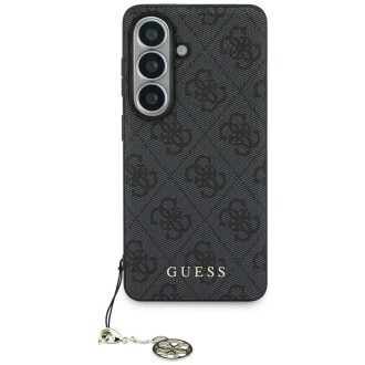   GUESS tok SAMSUNG S26 GUHMS26SGF4GGR (PU 4G Classic Logo with Charm) Fekete