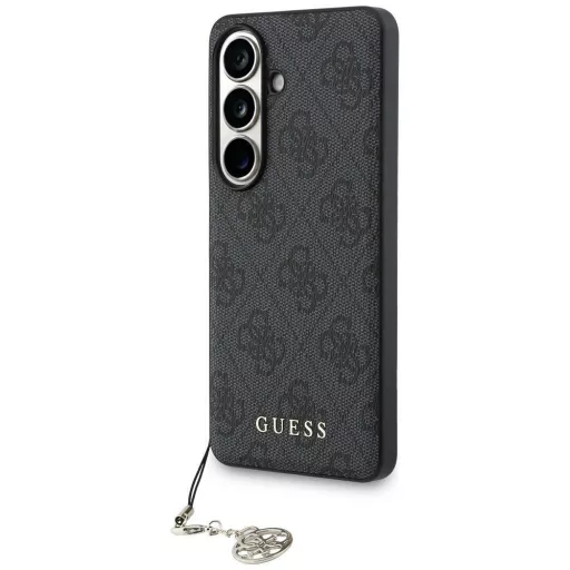 GUESS tok SAMSUNG S26 GUHMS26SGF4GGR (PU 4G Classic Logo with Charm) Fekete