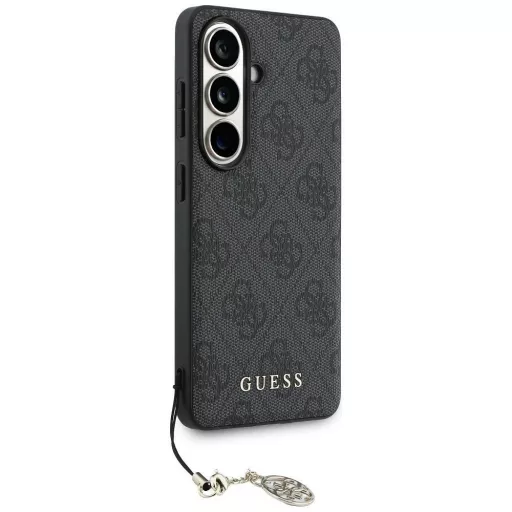 GUESS tok SAMSUNG S26 GUHMS26SGF4GGR (PU 4G Classic Logo with Charm) Fekete