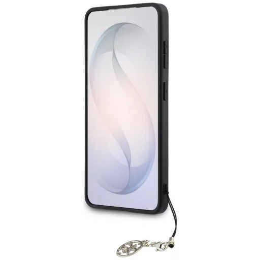 GUESS tok SAMSUNG S26 GUHMS26SGF4GGR (PU 4G Classic Logo with Charm) Fekete