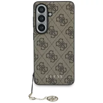   GUESS tok SAMSUNG S26 GUHMS26SGF4GBR (PU 4G Classic Logo with Charm) barna