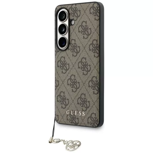 GUESS tok SAMSUNG S26 GUHMS26SGF4GBR (PU 4G Classic Logo with Charm) barna