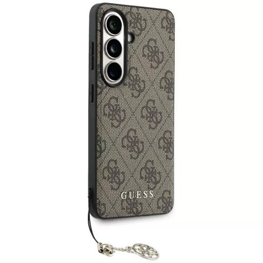 GUESS tok SAMSUNG S26 GUHMS26SGF4GBR (PU 4G Classic Logo with Charm) barna