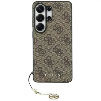   GUESS tok SAMSUNG S26 Ultra GUHMS26LGF4GBR (PU 4G Classic Logo with Charm) barna