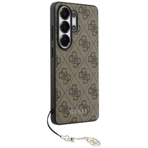 GUESS tok SAMSUNG S26 Ultra GUHMS26LGF4GBR (PU 4G Classic Logo with Charm) barna