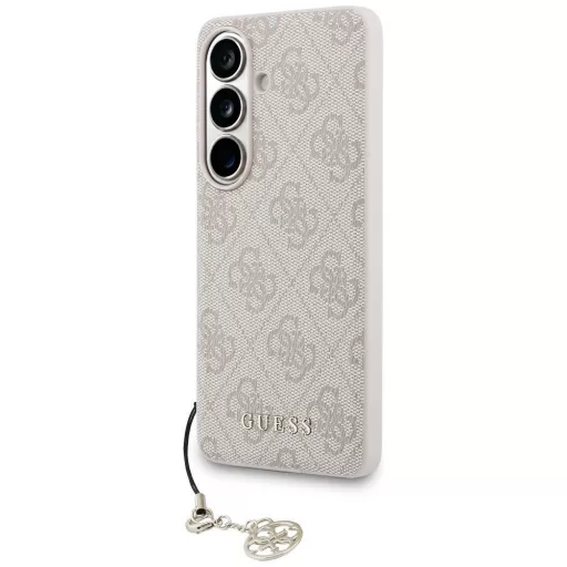 GUESS tok SAMSUNG S26 GUHMS26SGF4GPI (PU 4G Classic Logo with Charm) rózsaszín