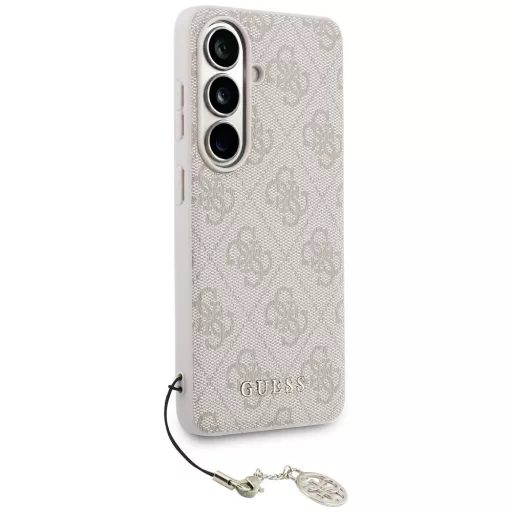 GUESS tok SAMSUNG S26 GUHMS26SGF4GPI (PU 4G Classic Logo with Charm) rózsaszín