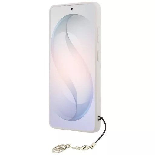 GUESS tok SAMSUNG S26 Ultra GUHMS26LGF4GPI (PU 4G Classic Logo with Charm) rózsaszín