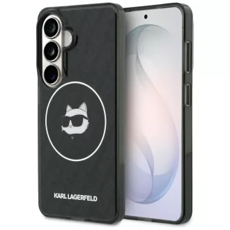   KARL LAGERFELD tok SAMSUNG S26 KLHMS26SHMKBCHOK (Magnetic IML Repeated Logo and Choupette) Fekete