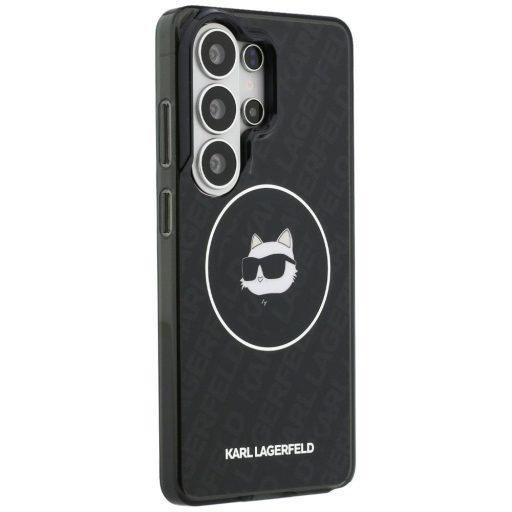 KARL LAGERFELD tok SAMSUNG S26 Ultra KLHMS26LHMKBCHOK (Magnetic IML Repeated Logo and Choupette) Fekete