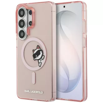   KARL LAGERFELD tok SAMSUNG S26 Ultra KLHMS26L6HCPSCP (Magnetic IML Peekaboo Choupette) rózsaszín