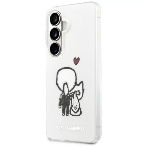 KARL LAGERFELD tok SAMSUNG S26 KLHMS26S6HKCBHH (Magnetic IML K&C Back Logo) átlátszó