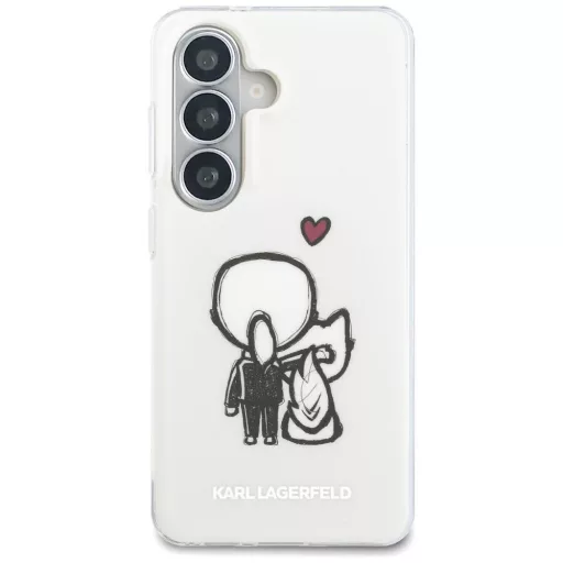 KARL LAGERFELD tok SAMSUNG S26 KLHMS26S6HKCBHH (Magnetic IML K&C Back Logo) átlátszó