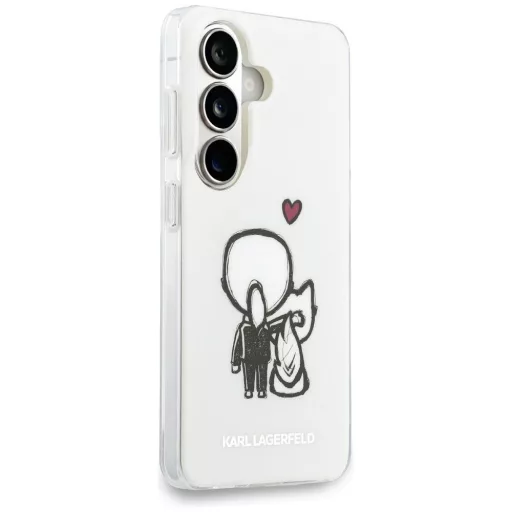 KARL LAGERFELD tok SAMSUNG S26 KLHMS26S6HKCBHH (Magnetic IML K&C Back Logo) átlátszó