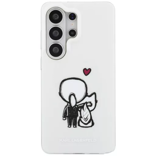 KARL LAGERFELD tok SAMSUNG S26 Ultra KLHMS26L6HKCBHH (Magnetic IML K&C Back Logo) átlátszó