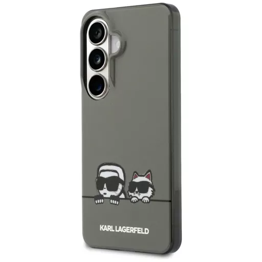 KARL LAGERFELD tok SAMSUNG S26 KLHMS26S6HPKACK (Magnetic IML K&C Peekaboo) Fekete