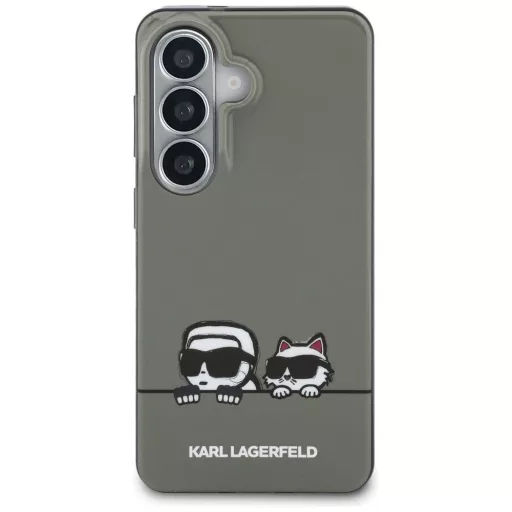 KARL LAGERFELD tok SAMSUNG S26 KLHMS26S6HPKACK (Magnetic IML K&C Peekaboo) Fekete