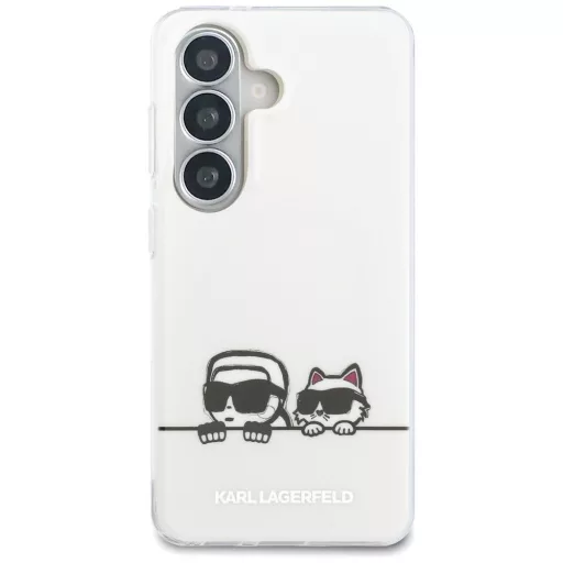 KARL LAGERFELD tok SAMSUNG S26 Plus KLHMS26M6HPKACH (Magnetic IML K&C Peekaboo) átlátszó