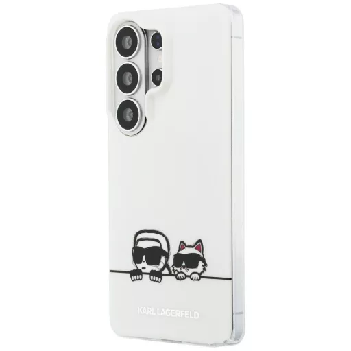 KARL LAGERFELD tok SAMSUNG S26 Ultra KLHMS26L6HPKACH (Magnetic IML K&C Peekaboo) átlátszó