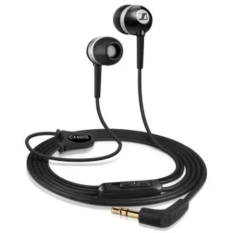   Vezetékes fülhallgató Jack 3,5 mm Sennheiser CX 400-II Precision Fekete