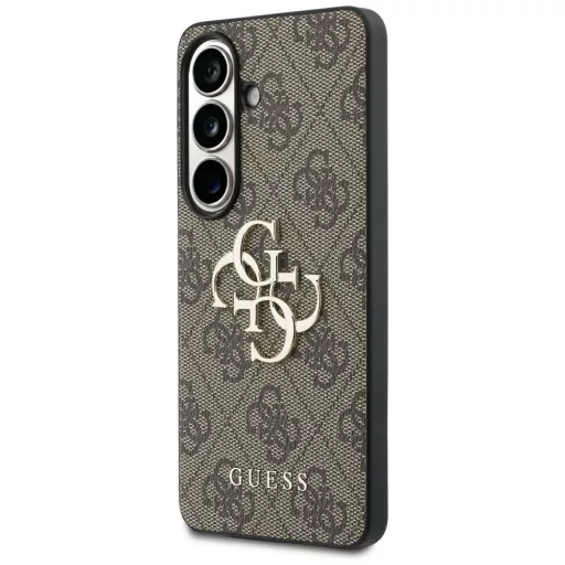 GUESS GUHCS26S4GMGBR Samsung S26 tok 4G Big Metal Logo barna