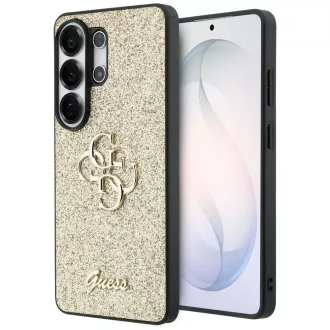   GUESS GUHCS26LHG4SGD Samsung S26 Ultra tok Fixed Glitter 4G Big Metal Logo arany