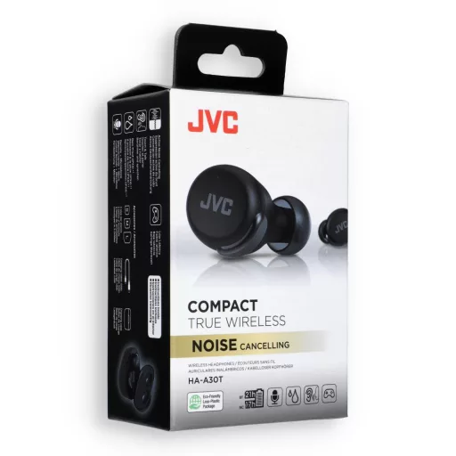 JVC HA-A30T-B-U TWS vezeték nélküli headset fekete