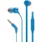 JBL T160BL vezetékes fejhallgató kék