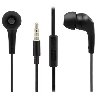   Motorola Ear Buds 2 vezetékes fülhallgató mikrofonnal jack 3,5 mm fekete