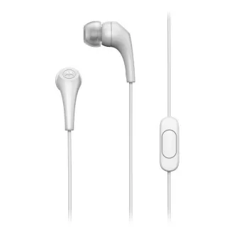   Motorola Ear Buds 2 vezetékes fülhallgató mikrofonnal jack 3,5 mm fehér
