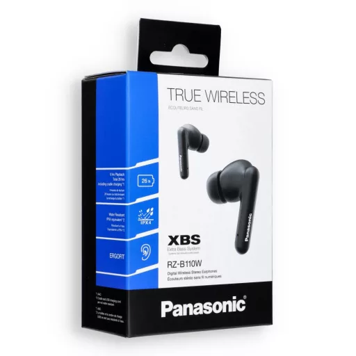 Panasonic RZ-B110WDE-K TWS vezeték nélküli fülhallgató fekete