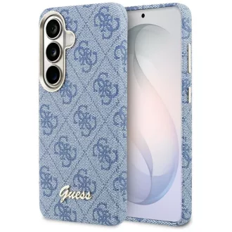   GUESS 4G Script MagSafe kompatibilis tok Samsung S26 GUHMS26S5P4FWMSB kék