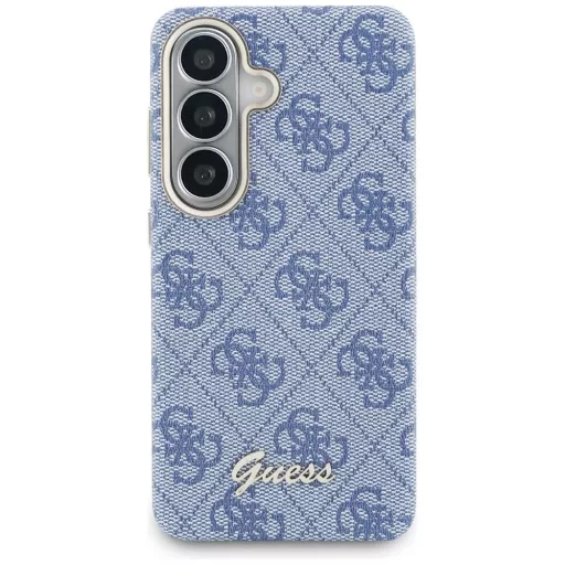 GUESS 4G Script MagSafe kompatibilis tok Samsung S26 GUHMS26S5P4FWMSB kék