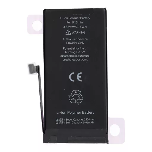JCID Diagnosable Genuine akkumulátor iPhone 13 Mini (high capacity)