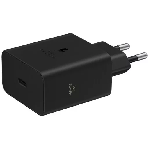 Samsung gyári USB-C töltő PD 3A 60W EP-T6010NBEGWW fekete (bliszter)