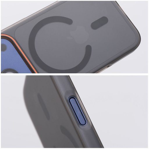 Go Orange MagSafe kompatibilis tok Xiaomi 17 fekete