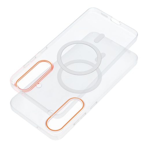Go Orange MagSafe kompatibilis tok Xiaomi 17 átlátszó