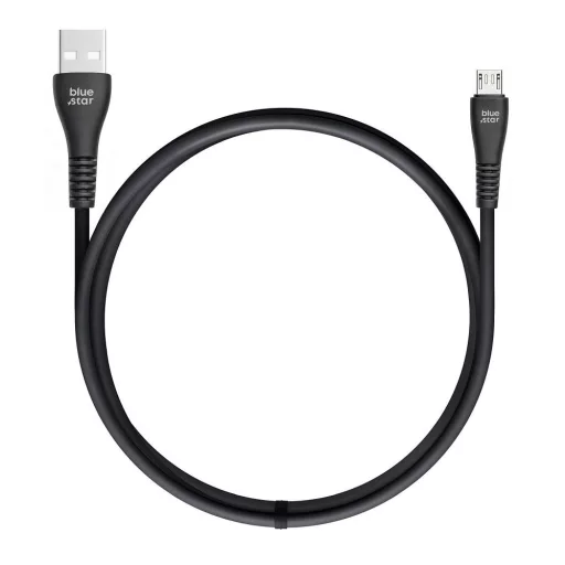 Blue Star PJ-DG3-A USB-A – Micro USB kábel 2A 12W 1 m – fekete