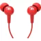 JBL C100Si vezetékes fülhallgató jack 3,5 mm piros