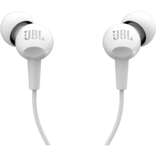 JBL C100Si vezetékes fülhallgató jack 3,5 mm fehér