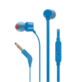 JBL T110 vezetékes fülhallgató jack 3,5 mm kék