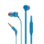 JBL T110 vezetékes fülhallgató jack 3,5 mm kék