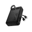 Hoco J171A powerbank 20000 mAh QC PD 2A 22,5W, beépített USB-C + Lightning kábelekkel – fekete