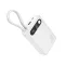 Hoco J171A powerbank 20000 mAh QC PD 2A 22,5W, beépített USB-C + Lightning kábelekkel – fehér