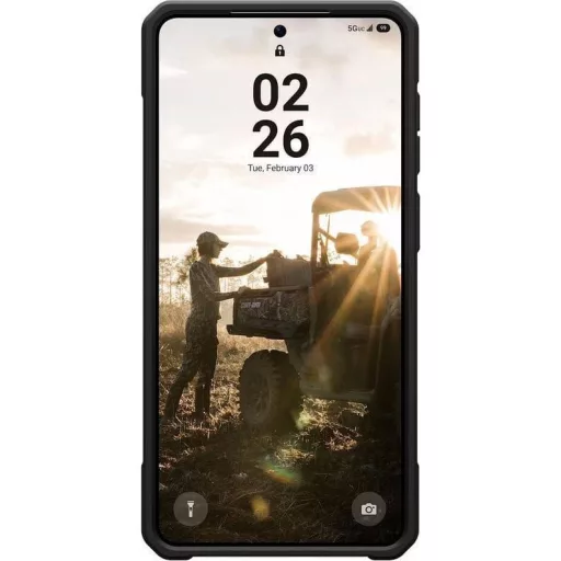 UAG Urban Armor Gear MONARCH PRO mágneses tok Samsung S26 Plus kevlar fekete