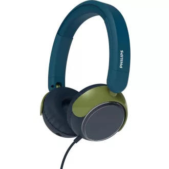   Philips TAK2000CT/00 vezetékes fejhallgató gyerekeknek 3,5 mm jack türkiz