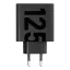 MOTOROLA eredeti USB-C töltő 125W MC-1259 fekete bulk