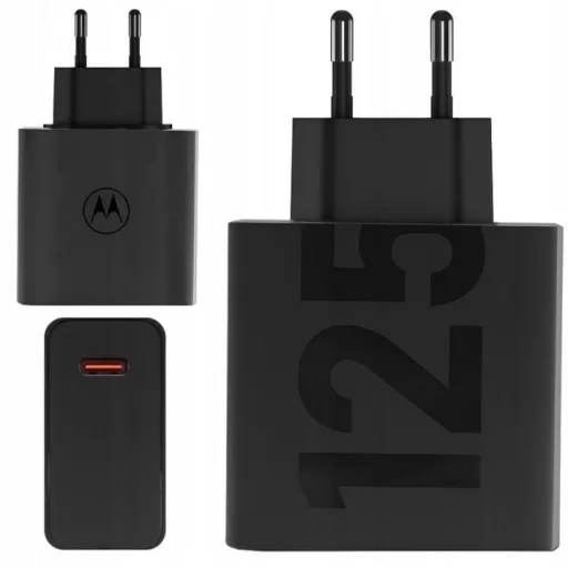 MOTOROLA eredeti USB-C töltő 125W MC-1259 fekete bulk