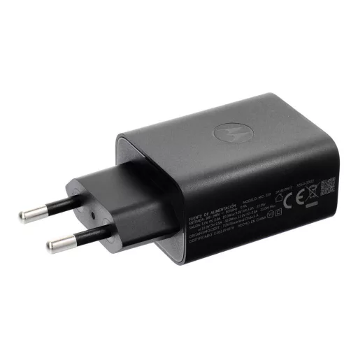 MOTOROLA eredeti USB-A töltő 33W MC339 fekete bulk